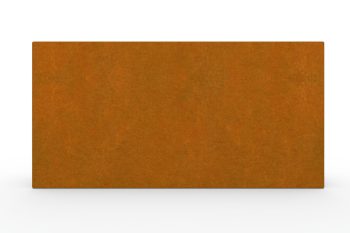 Moderno kovinsko korito za rože - jeklo Corten - dimenzije 30x120x60 cm