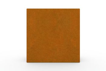 Moderno kovinsko korito za rože - jeklo Corten - dimenzije 30x60x60 cm