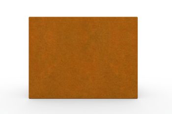 Moderno kovinsko korito za rože - jeklo Corten - dimenzije 60x80x60 cm