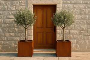 Cvetlično korito Corten