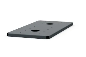 Polica za cvetlično korito 30×60 cm antracit