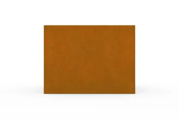 Corten cvetlično korito 80x80x60 cm - ravni čelni pogled