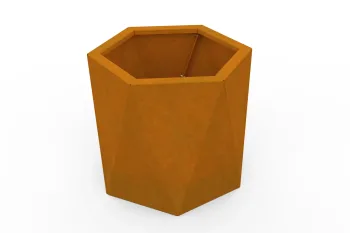 Corten cvetlično korito HX 40×40 cm