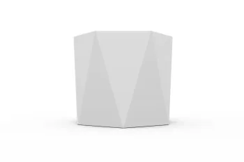Cvetlično korito HX 30×30 cm RAL9016 FS