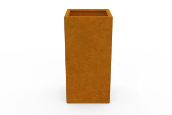 Corten cvetlično korito 40x40x80 cm