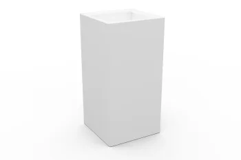 Cvetlično korito 40x40x80 cm RAL9016 FS