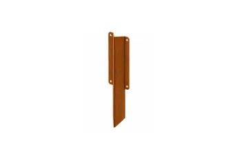 Corten univerzalni nosilec za modularni robnik 15 cm, za sidranje v zemljo